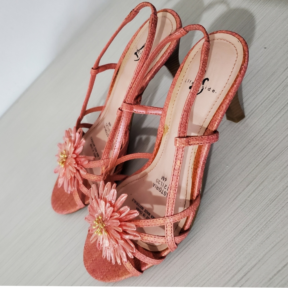 ❗️Last Price❗️Life Stride Women's Peach or Orange shoes Size 6M - Picture 3 of 9